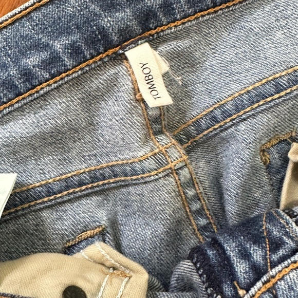 Rag & Bone “Tomboy” Distressed Patchwork Jeans | size 27 - Picture 8 of 9